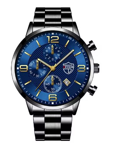 Luxury Men Stainless Steel Watch