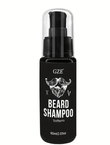 GZE Beard Wash Shampoo & Conditioner With Argan Oil