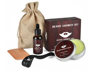 4pcs/set Beard Growth Kit