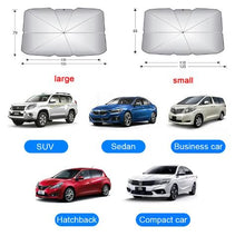 Load image into Gallery viewer, Car Sunshade Umbrella