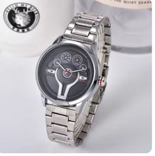 Load image into Gallery viewer, Stainless Steel 3D Car Steering Watch