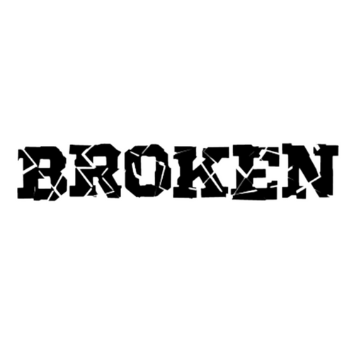 Broken Decal