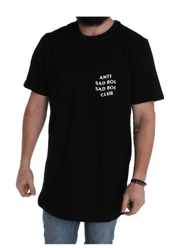 Anti Sad Boi Tall Tee - Funsize Industries