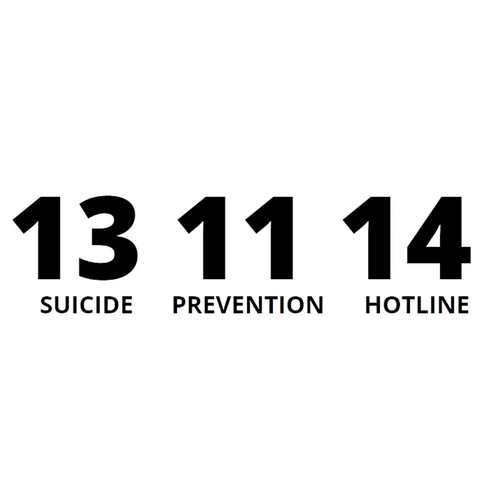 Suicide Prevention Hotline Decal (131114)