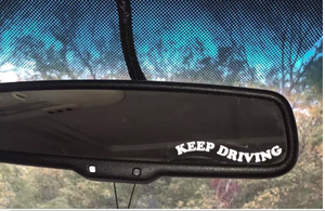 Keep Driving Decal