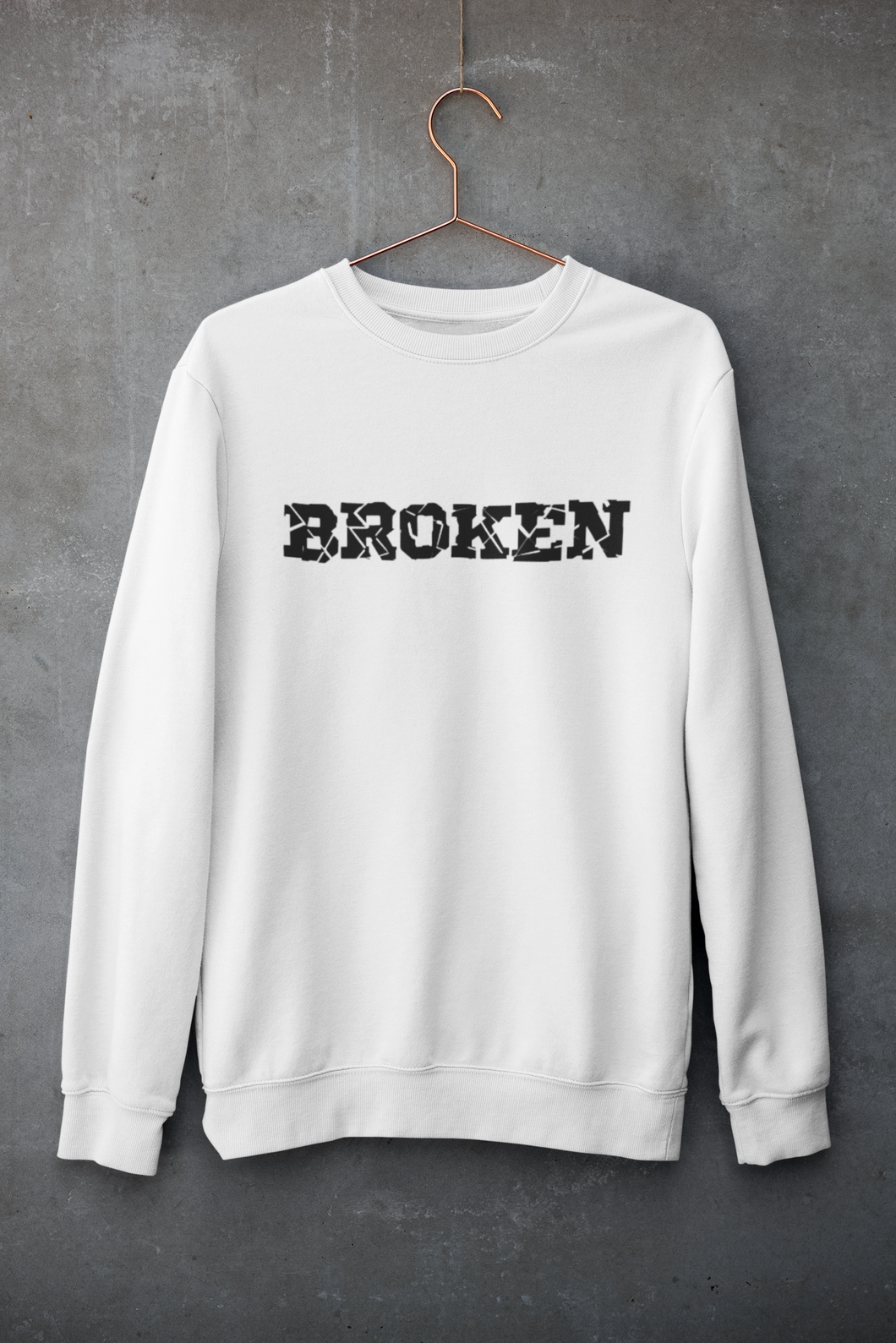 Broken Crew Neck Jumper